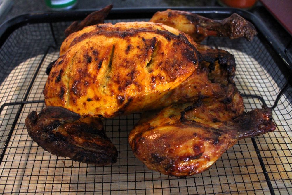 Tandoori chicken roast