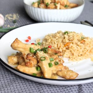 Honey sesame chicken